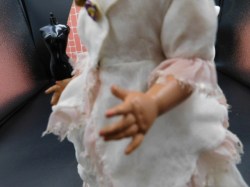 celluloid ten half doll white c